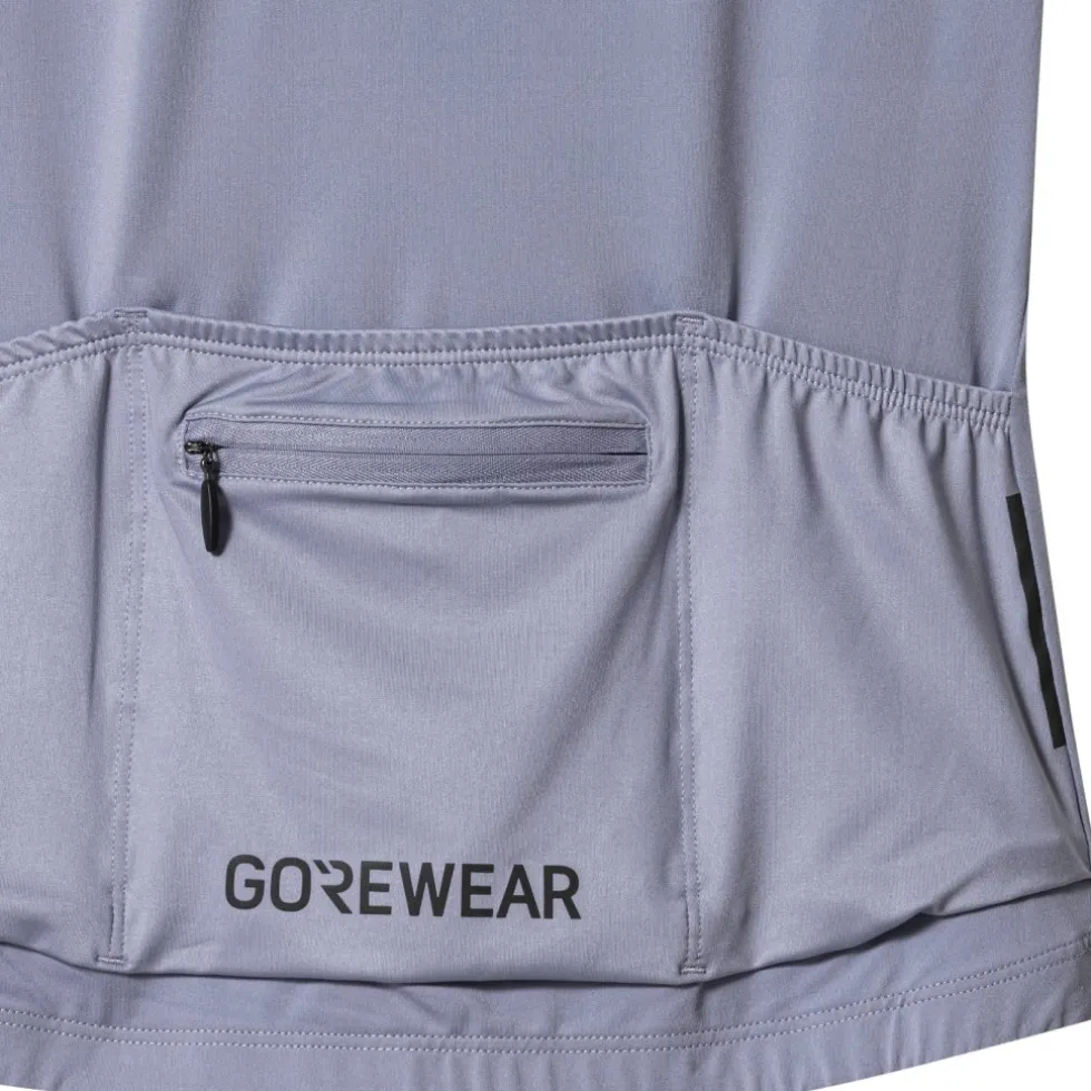 GOREWEAR Swiftride Optical Damesfietsshirt met korte mouwen - amethyst grey / purple indigo DFDE