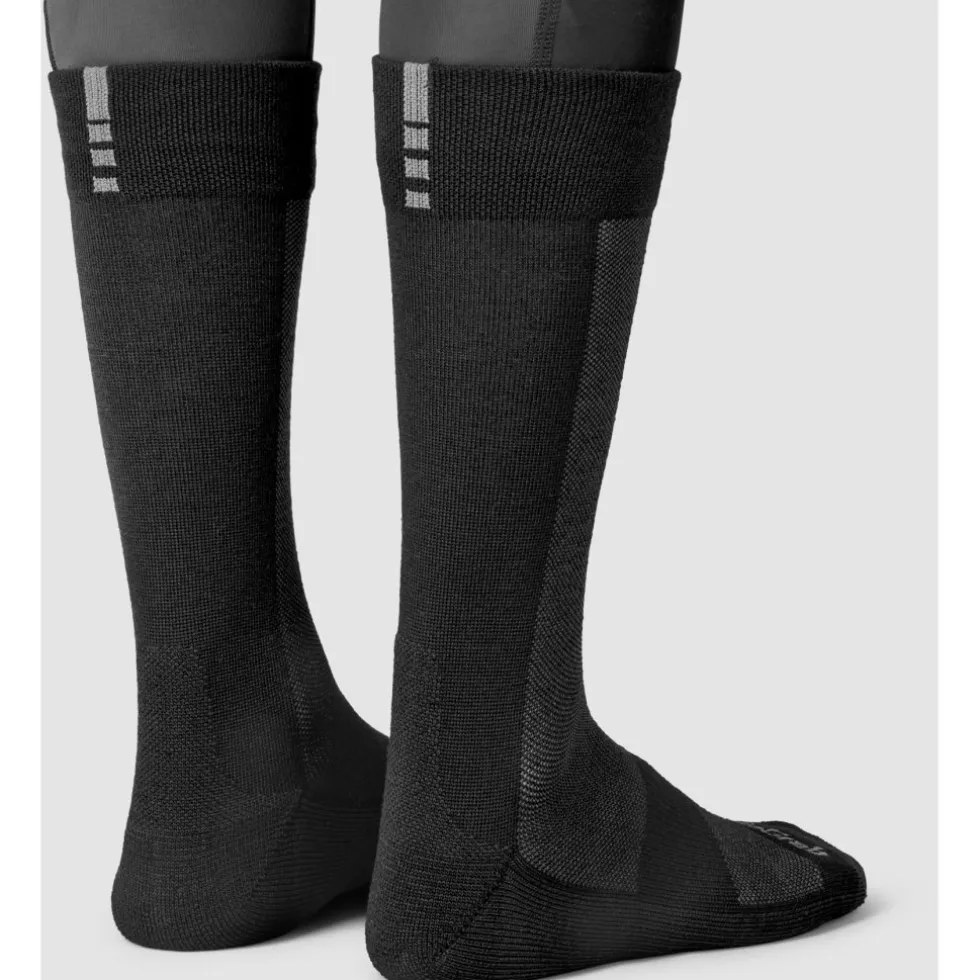 GripGrab Alpine Merino High Cut Sokken - Zwart