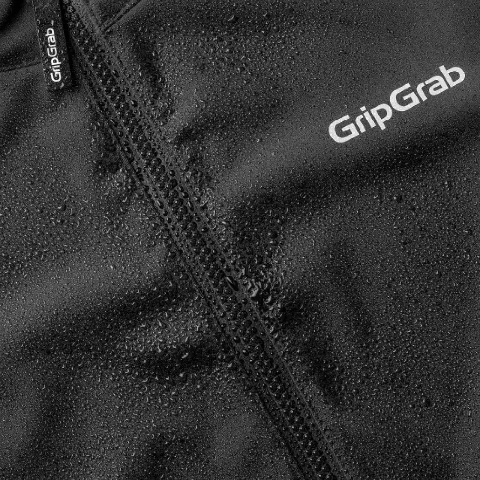GripGrab AquaRepel Waterbestendige Shirt met Korte Mouwen Heren - Zwart