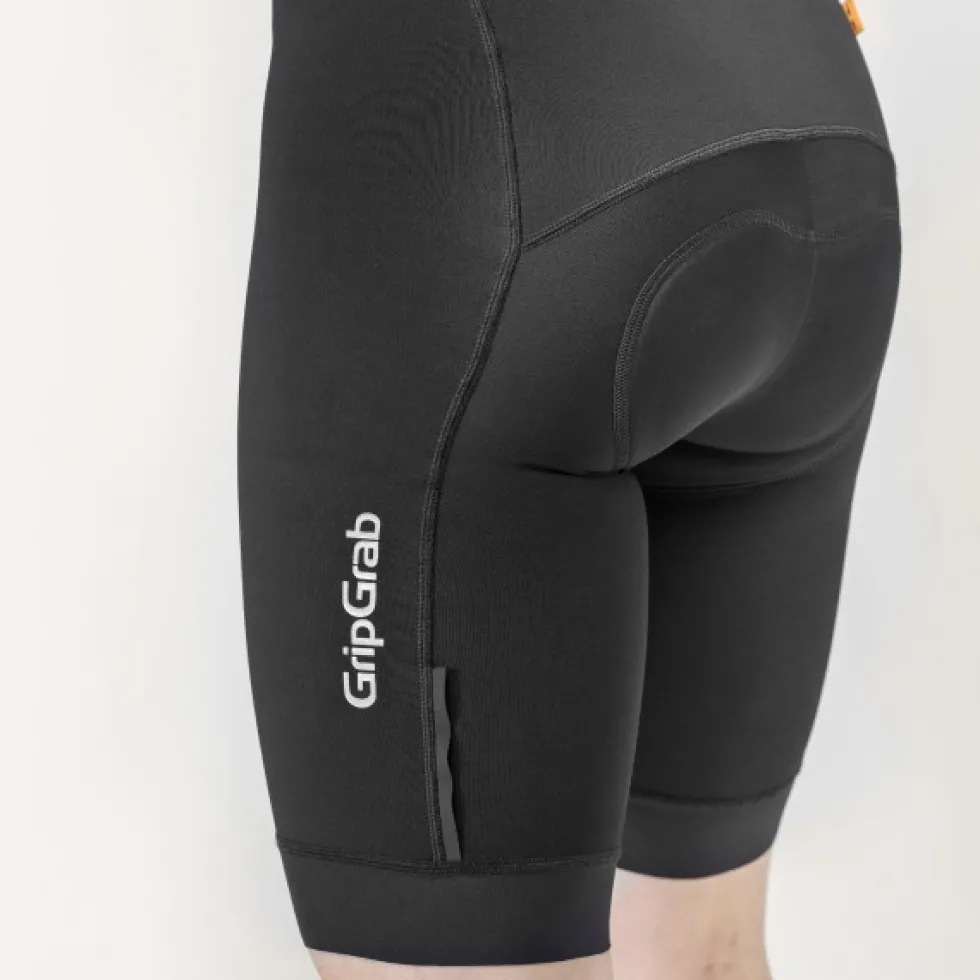 GripGrab AquaRepel Waterbestendige Short met Bretels Dames - Zwart