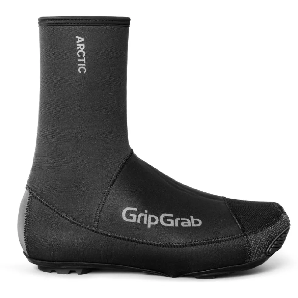 GripGrab Arctic II Deep Winter Waterdichte Gravel Overschoenen - Zwart