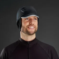 GripGrab Belgian Style Thermal Windproof Onderhelm - Zwart
