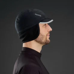 GripGrab Belgian Style Thermal Windproof Onderhelm - Zwart