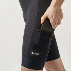 GripGrab EXPLR Cargo Fietsshort met Bretels Heren - Zwart