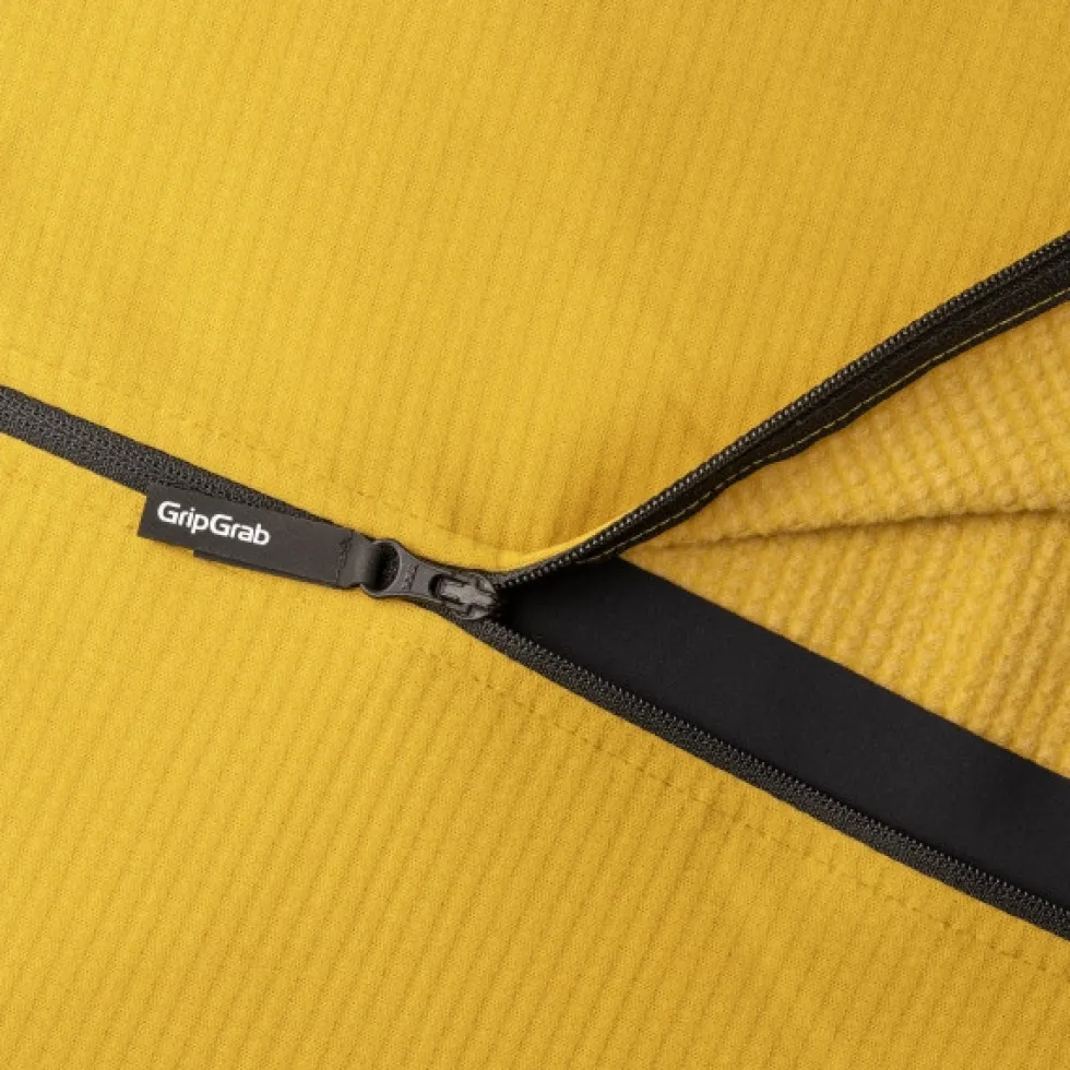 GripGrab EXPLR Merinotech Thermo Fietsshirt met Lange Mouwen Dames - Mustard Yellow