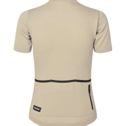 GripGrab EXPLR Merinotech Fietsshirt Korte Mouwen Dames - Beige