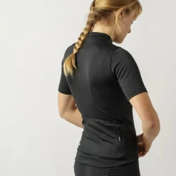 GripGrab EXPLR Merinotech Fietsshirt Korte Mouwen Dames - Zwart