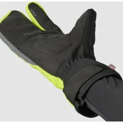 GripGrab Nordic 2 Deep Winter Lobster Windproof Handschoenen - Yellow hi-vis