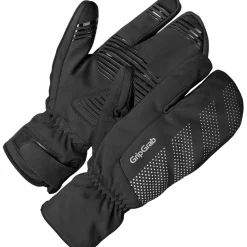 GripGrab RIDE Deep Winter Lobster Winddichte Handschoenen - Zwart