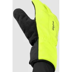 GripGrab RIDE Deep Winter Lobster Winddichte Handschoenen - Yellow hi-vis