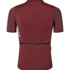 GripGrab RIDE Fietsshirt Korte Mouwen voor Dames - Dark Red
