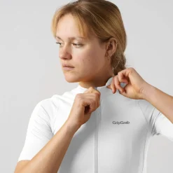 GripGrab RIDE Fietsshirt Korte Mouwen voor Dames - White