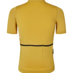 GripGrab RIDE Fietsshirt Korte Mouwen voor Dames - Mustard Yellow