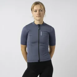 GripGrab RIDE Fietsshirt Korte Mouwen voor Dames - Navy Blue