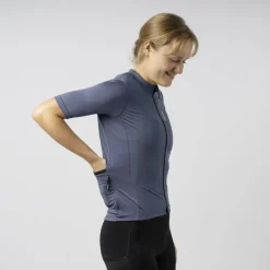 GripGrab RIDE Fietsshirt Korte Mouwen voor Dames - Navy Blue