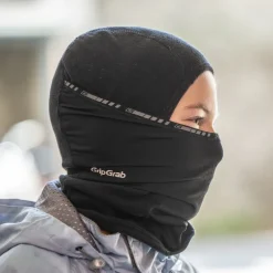 GripGrab Thermal Bivakmuts Kinderen - Zwart