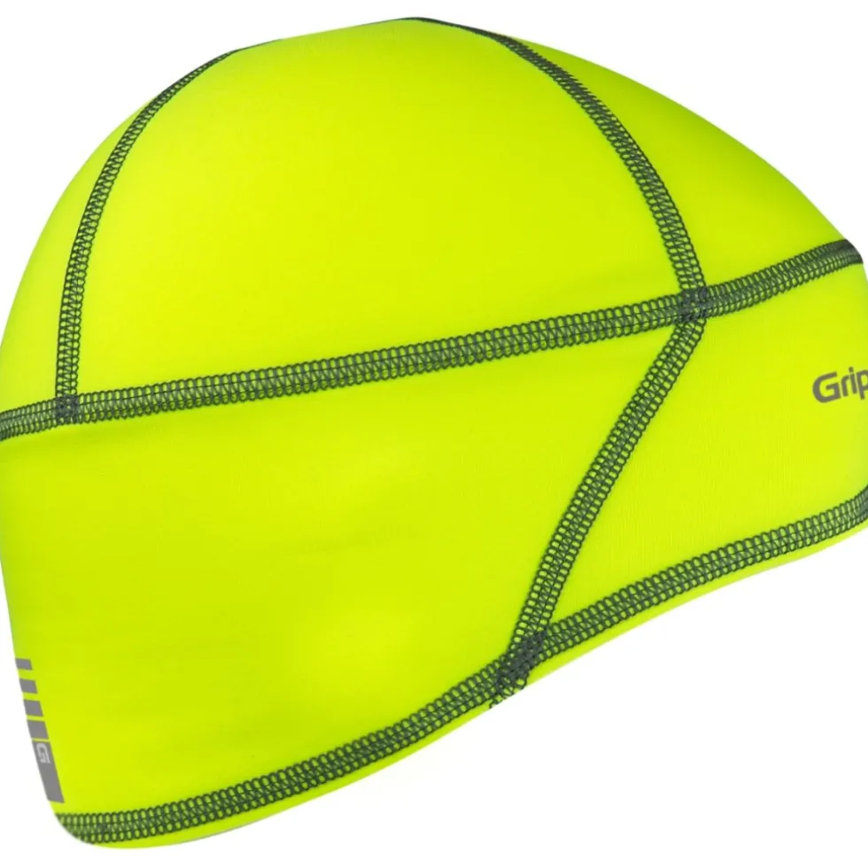 GripGrab Thermo Hi-Vis Onderhelm Muts - Yellow Hi-Vis