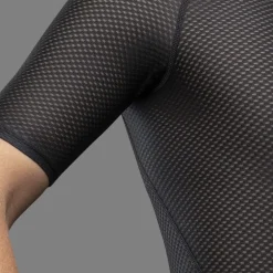 GripGrab Ultralight Mesh Onderhemd met Korte Mouwen Heren - Zwart