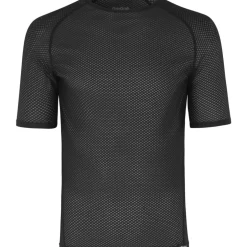 GripGrab Ultralight Mesh Onderhemd met Korte Mouwen Heren - Zwart