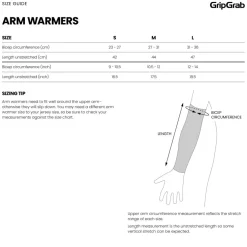 GripGrab UV Protect Armwarmers - Wit