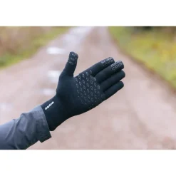 GripGrab Waterproof Knitted Handschoenen - Zwart