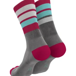 INCYLENCE Merino Strive Sokken - Light Grey Sky Blue