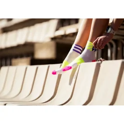 INCYLENCE Ultralight Elements Short Sokken - Wit Roze