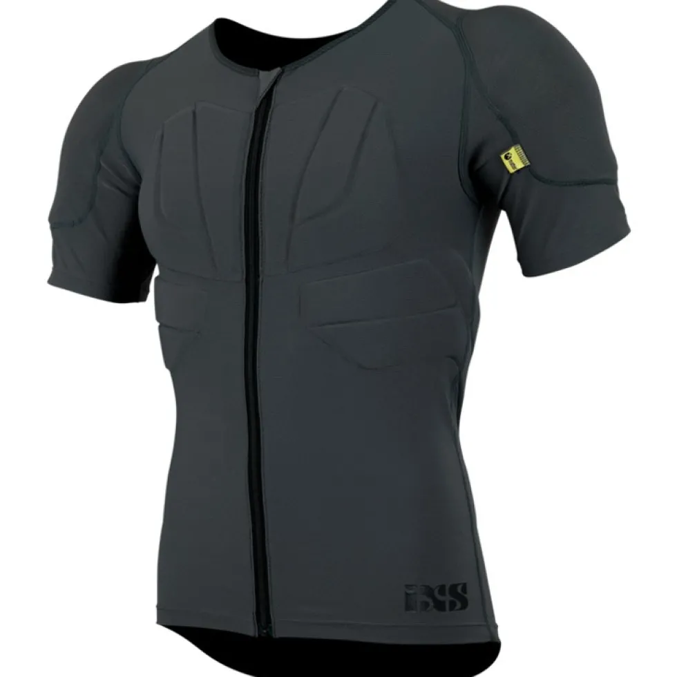 iXS Carve Fietsshirt met Protector - grijs