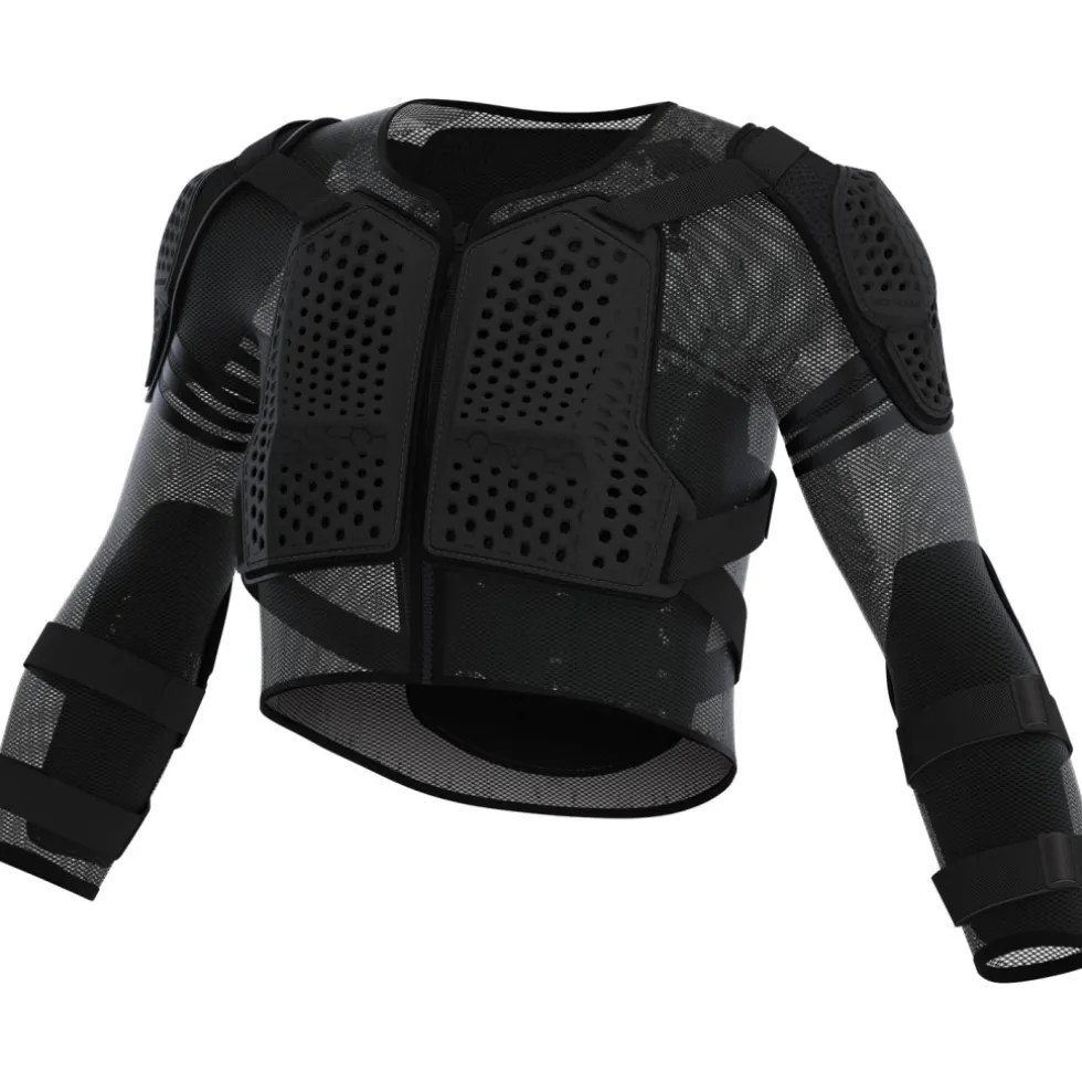 iXS Hex Bovenlichaam Protectorjas Kinderen - zwart