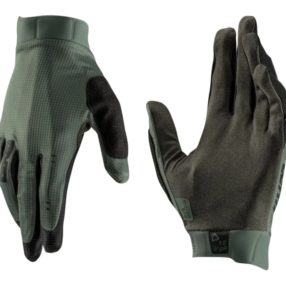 Leatt 1.0 GripR MTB-handschoenen Heren - mist green