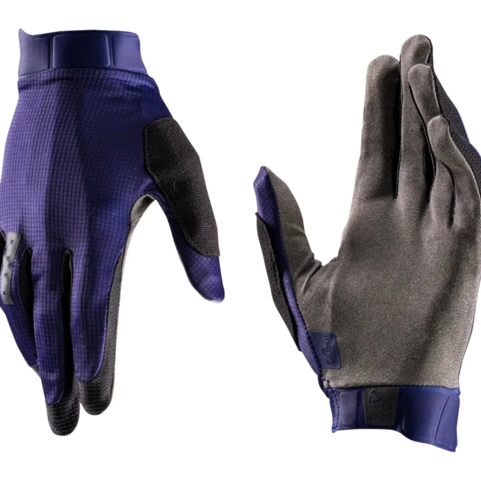 Leatt 1.0 GripR MTB-handschoenen Heren - galaxy blue