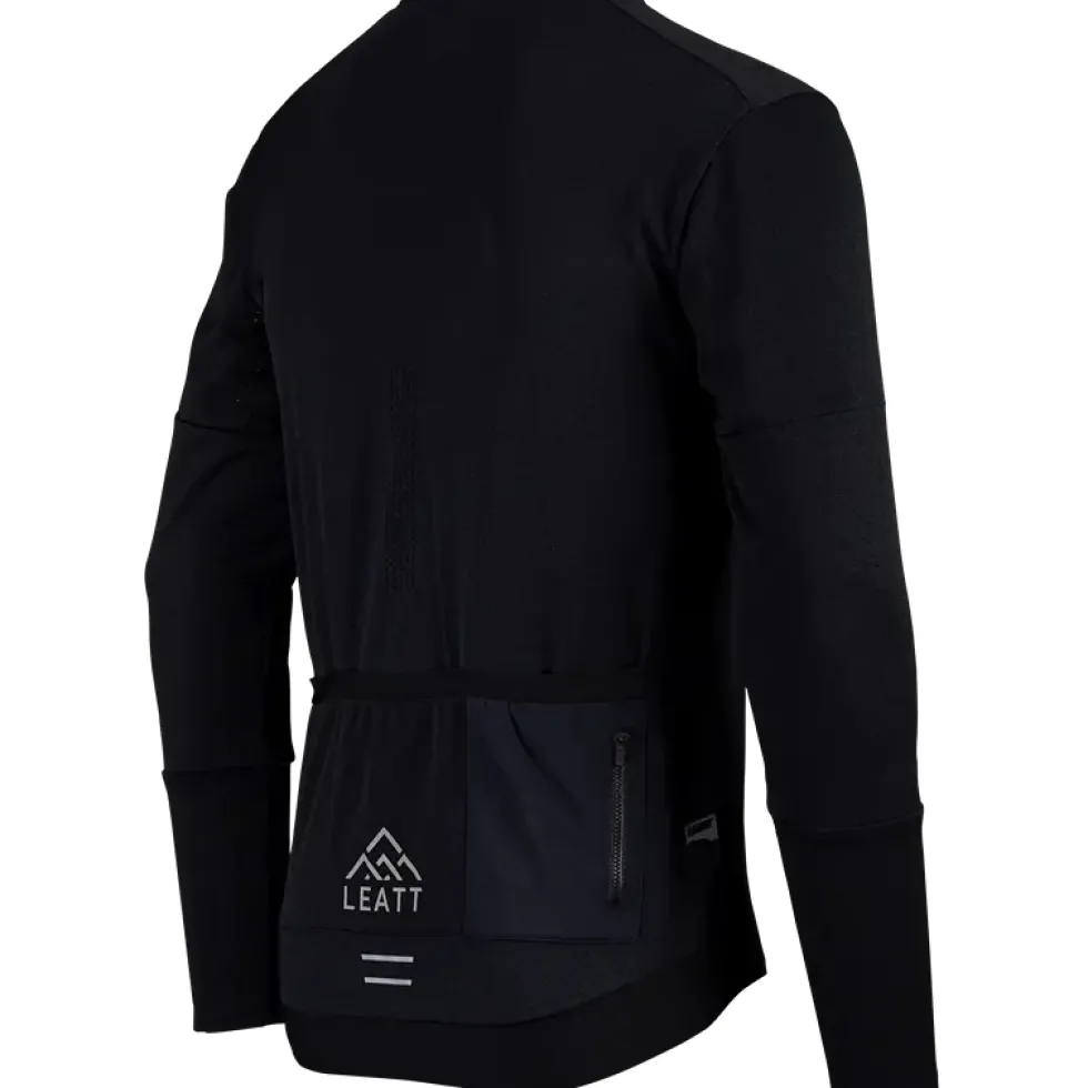 Leatt MTB Trail 4.0 Shirt met Lange Mouwen Heren - zwart