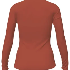 7mesh Ashlu Merino Hemd met Lange Mouwen Dames - Clay