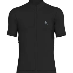 7mesh Ashlu Merino Shirt met Korte Mouwen Heren - Zwart