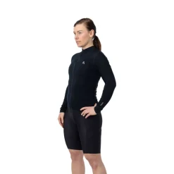 7mesh Ashlu Merino Shirt met Lange Mouwen Dames - Zwart