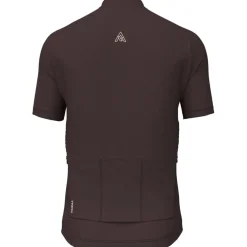 7mesh Ashlu Merino Shirt met Korte Mouwen Heren - Dark Chocolate