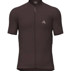 7mesh Ashlu Merino Shirt met Korte Mouwen Heren - Dark Chocolate