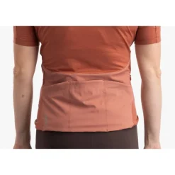 7mesh Ashlu Merino Shirt met Korte Mouwen Dames - Autumn Rose