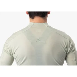 7mesh Ashlu Merino Shirt met Korte Mouwen Heren - Frost