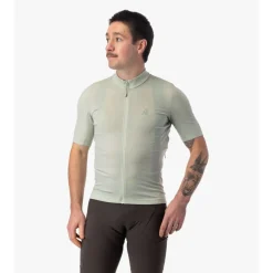 7mesh Ashlu Merino Shirt met Korte Mouwen Heren - Frost
