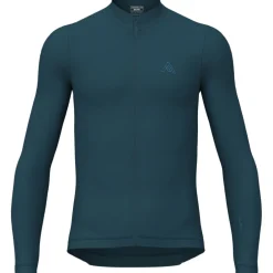 7mesh Ashlu Merino Shirt met lange mouwen voor heren - Deep Sea