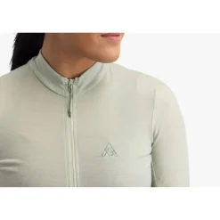 7mesh Ashlu Merino Shirt met Korte Mouwen Dames - Frost