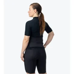 7mesh Ashlu Merino Shirt met Korte Mouwen Dames - Zwart
