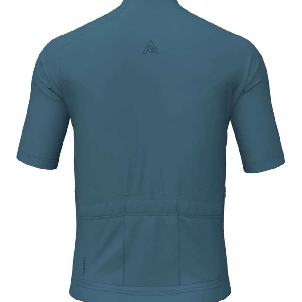 7mesh Atlas Heren-shirt met korte mouwen - Lake Blue
