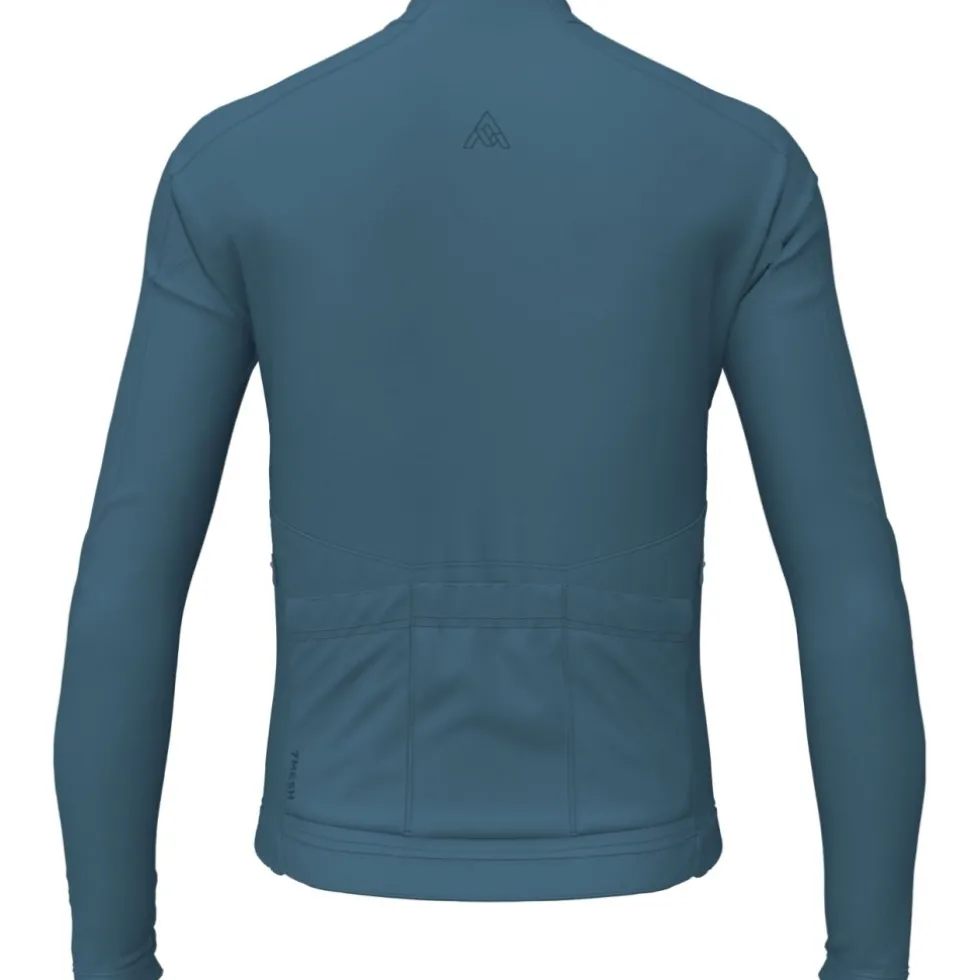 7mesh Atlas Heren-shirt met lange mouwen - Lake Blue