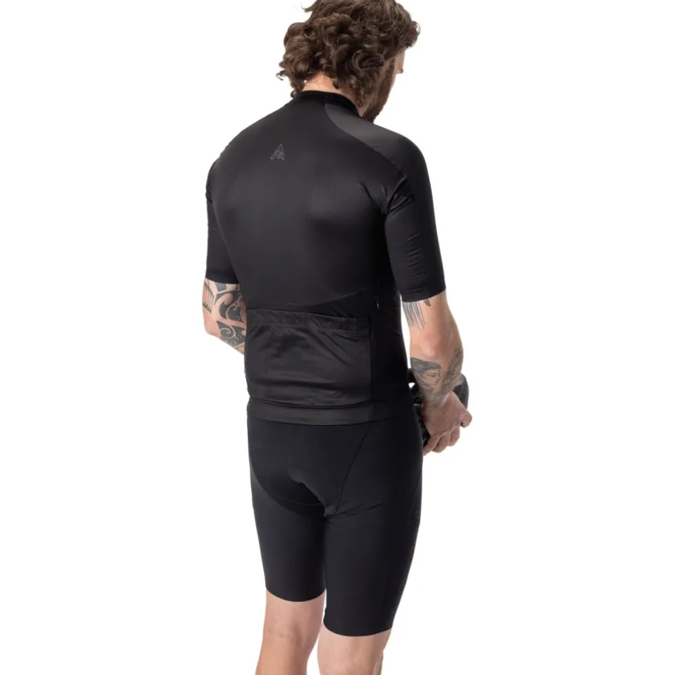 7mesh Atlas Shirt met Korte Mouwen Heren - Zwart
