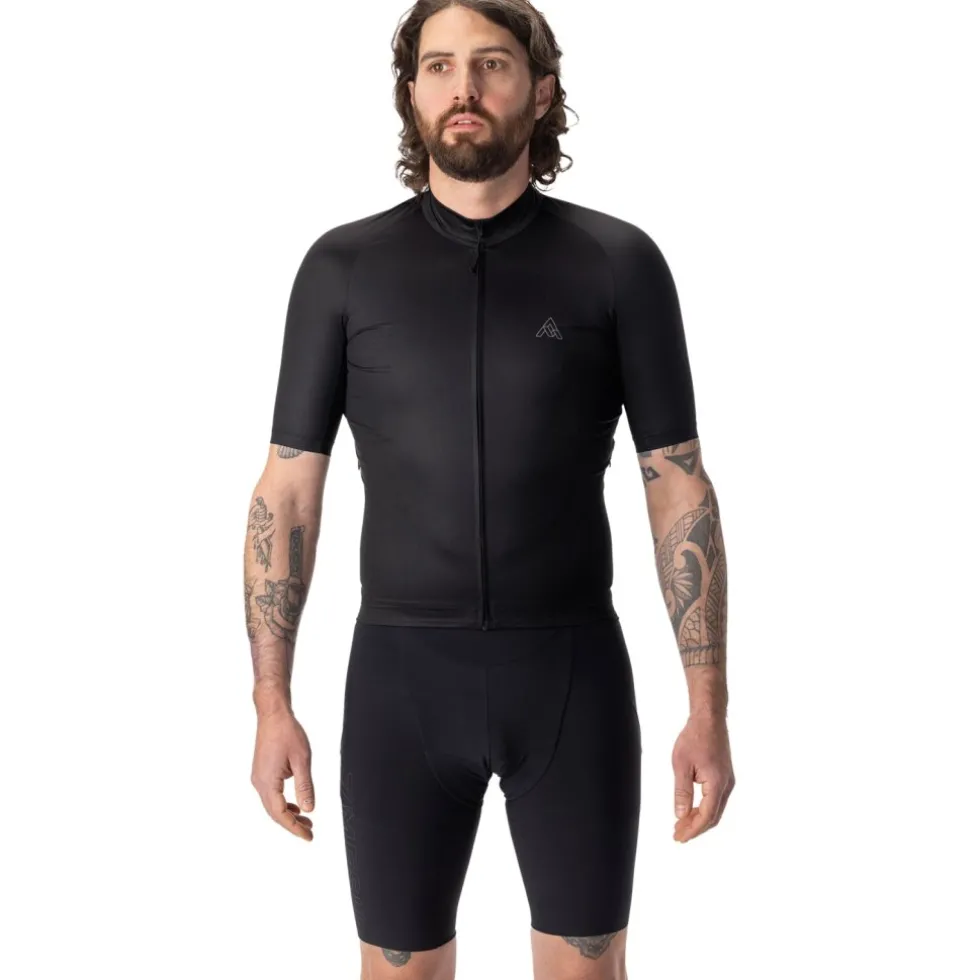 7mesh Atlas Shirt met Korte Mouwen Heren - Zwart