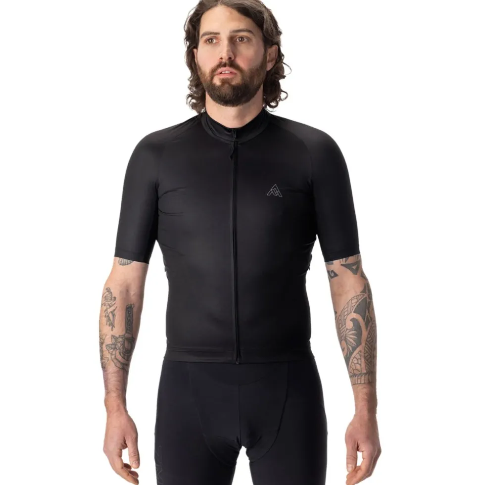 7mesh Atlas Shirt met Korte Mouwen Heren - Zwart