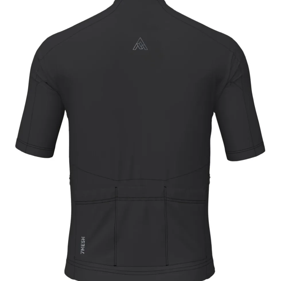 7mesh Atlas Shirt met Korte Mouwen Heren - Zwart