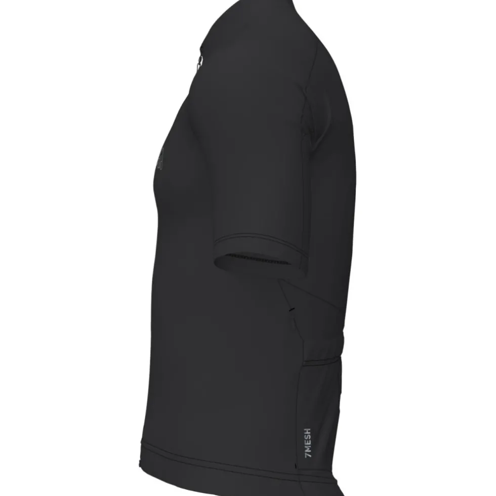 7mesh Atlas Shirt met Korte Mouwen Heren - Zwart